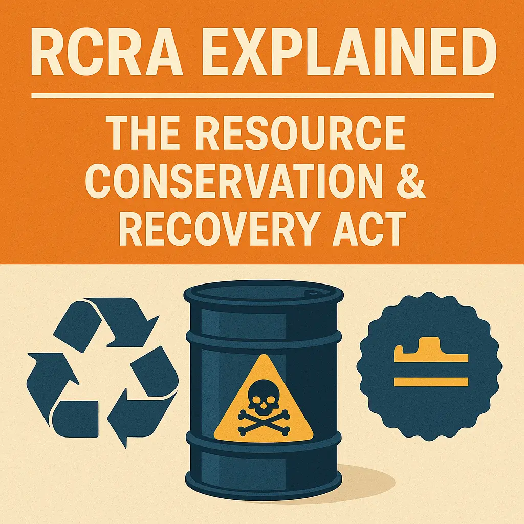RCRA Explained The Resource Conservation & Recovery Act