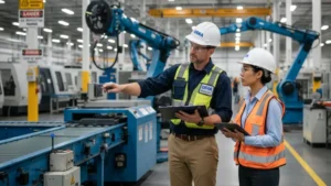 OSHA workplace inspection and compliance enforcement.